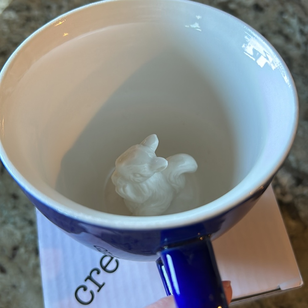 Creature Cup, Squirrel, Cobalt Blue NWT